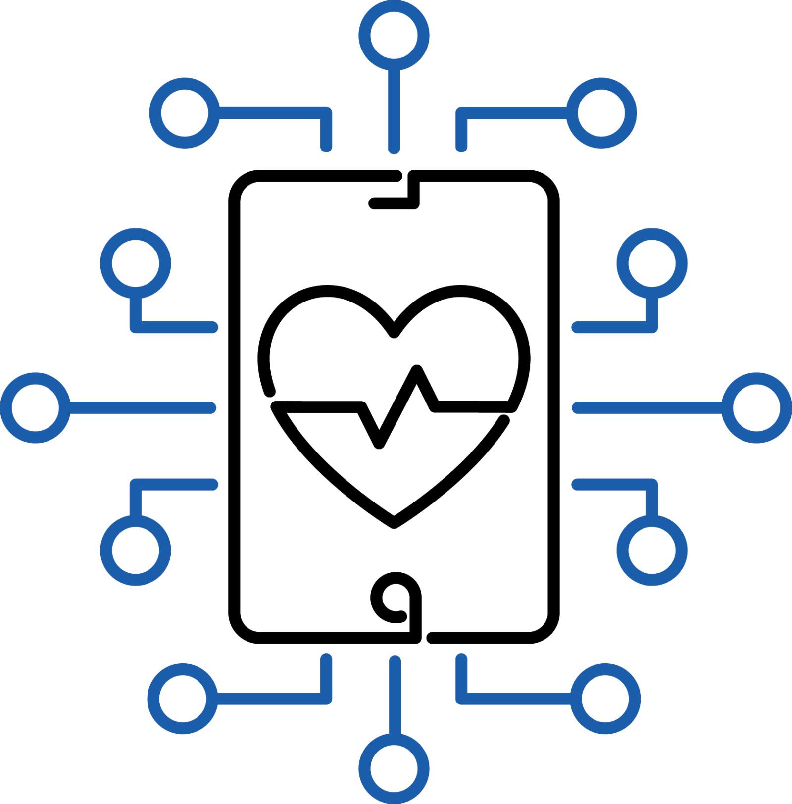 Digital hälsoinnovation ikon