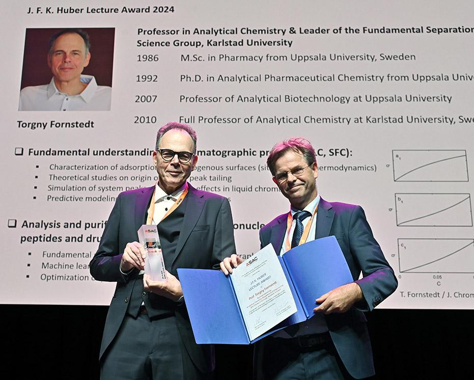 Torgny Fornstedt får utmärkelse