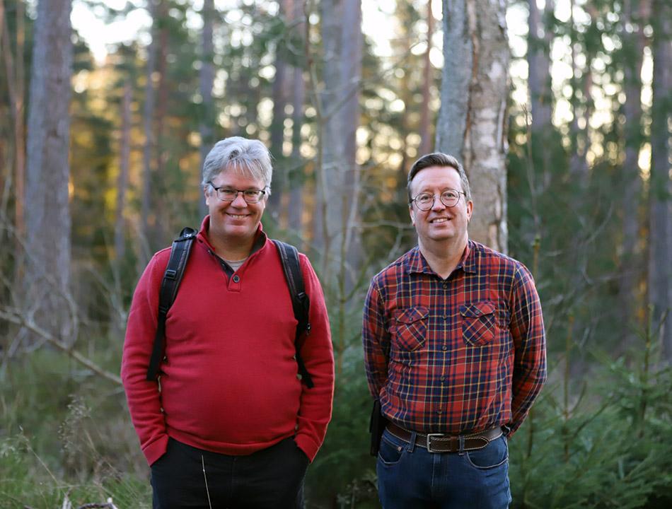 Jesper Haglund och Magnus Lestelius