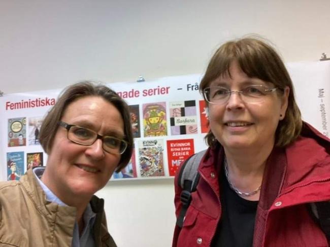 Anna Nordenstam och Margareta Wallin Wictorin