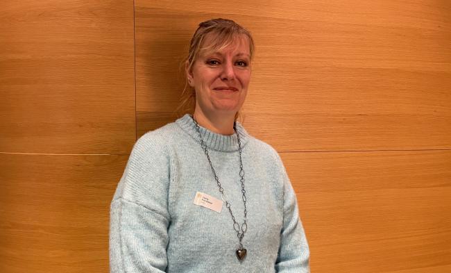 En av deltagarna: Emily Korstanje rektor och förskollärare på förskolan Kullerbyttan en fristående förskola som tillhör Säffle kommun men har Medborgarskolan som huvudman. Hon är glad att de fick möjlighet att vara med på professionssatsningen. 