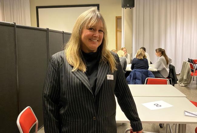 Erika Steorn specialpedagog på Hagfors kommun uppskattade erfarenhetsutbytet på seminariet.
