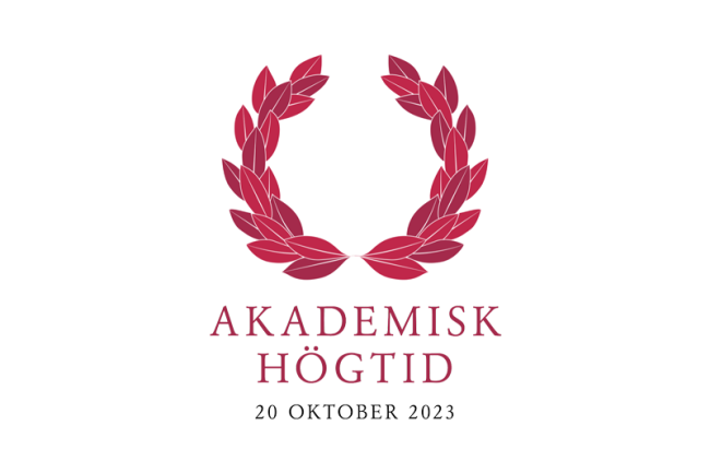 Ny mindre logotype för Akademisk hogtid 2023 Karlstads universitet