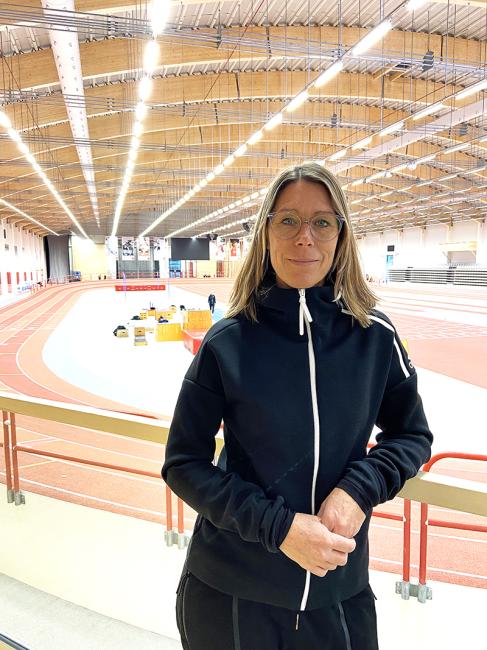 Karin Schröder fysioterapeut för ansvarig för skador och rehabilitering i BK Häcken.